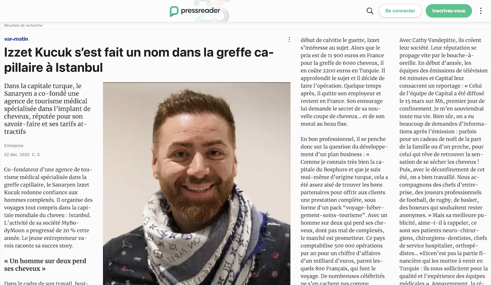 article presse press reader