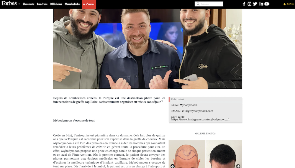 articles presse forbes
